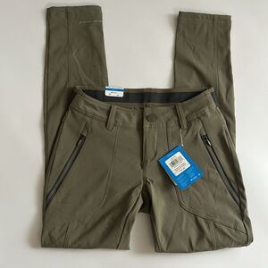NWT Columbia Bryce Canyon II Hiking Pants Stone Green XS